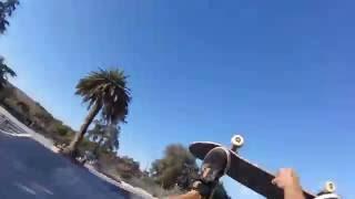 pov skateboard backflip