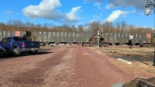 Reading & Northern Local At Pittston passing the Wigwag Signals