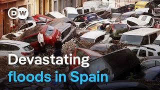 Flash flooding in Spain kills dozens, rescue operations underway | DW News