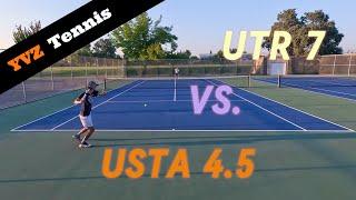 USTA 4.5 VS UTR 7 // 4K60fps