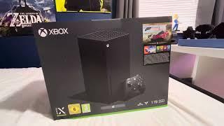 Xbox Series X Console Forza Horizon 5 Bundle ASMR Unboxing