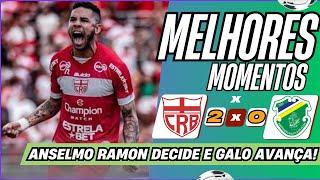 ANSELO RAMON DECIDE NOVAMENTE! CRB 2 X 0 ALTOS - MELHORES MOMENTOS - COPA DO NORDESTE 2024