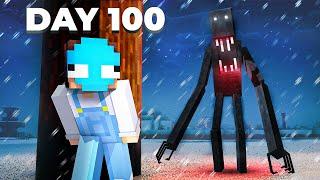 Surviving Minecraft's Scariest Winter For 100 Days