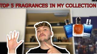 Top 5 FRAGRANCES for MEN | MY COLLECTION