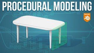 Procedural Modeling with Blender's Geometry Nodes - SIGGRAPH 2022 Labs Table Demo