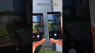 samsung s25 ultra vs s25 edge camera comparison #tech