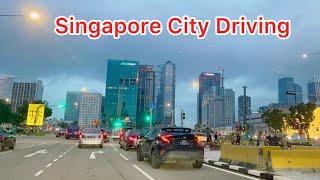 Singapore City Driving || Drive Around Singapore || Tuoi Singapore