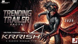 Krrish 4 | TRENDING TRAILER Facts| Hrithik Roshan | Priyanka C| Shraddha Kapoor| Rakesh Roshan