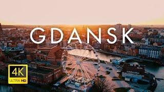 Gdansk, Poland  in 4K Ultra HD | Drone Video