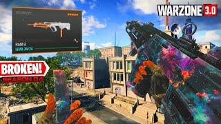 This *NEW* RAM 9 Loadout is BROKEN in WARZONE 3! 🫡 (Best RAM 9 Class Setup)- MW3