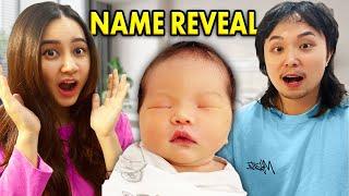 Our Newborn Baby's OFFICIAL NAME REVEAL!!