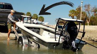 My FIRST TIME Fishing on my NEW SKIFF!!!