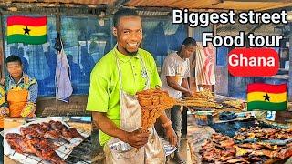 Street food tour in Ghana. This is what people eat in the streets of Ghana. @truemamle6184