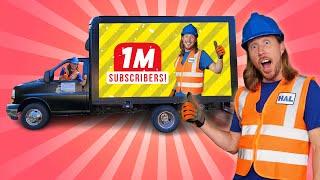 Handyman Hal Celebrates with an LED Billboard Truck | Awesome Truck with Handyman Hal