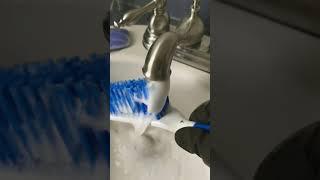 Cleaning Motivation - Toilet Scrub ASMR - So satisfying #shorts