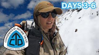 Late snow storm wrecks our plans | CDT Days 3-6