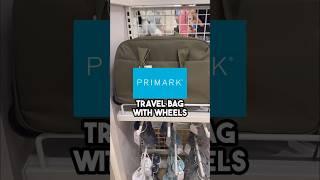 Primark travel personal item bag with wheels! #primarkbags