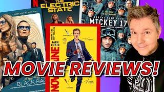 NOVOCAINE / THE ELECTRIC STATE / BLACK BAG / MICKEY 17 Reviews! - Electric Playground