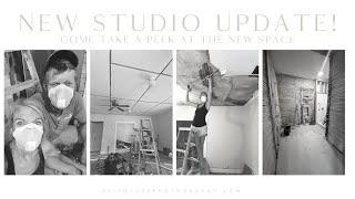 New Studio Update- Come Take a Peek Inside!