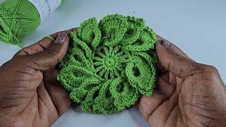 Stunning 3D Crochet Flower | How to Crochet