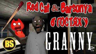 В гостях у GRANNY RED CAT & BARSONYA! Hide and Seek roblox