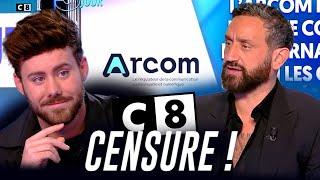 C8 censurée par l'ARCOM, Jordan Florentin et Cyril Hanouna réagissent sur TPMP !
