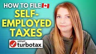 How to File Taxes in Canada - TurboTax Self-Employed Tutorial