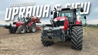   UPRAWA & SIEW NA WIĘKSZĄ SKALE! ️ MF TEAM!  MASSEY FERGUSON 7485 & 7624  GR SKULSKI 