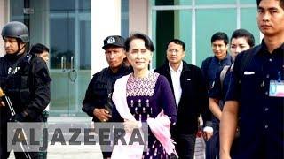 Rohingya crisis: Suu Kyi visits Myanmar’s Rakhine state amid mass exodus