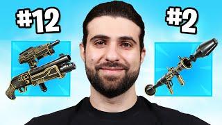 I Ranked Every NEW Exotic in Fortnite!