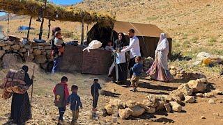The first wife ran away from home with her children after her husband remarried.