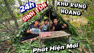 24h sinh tồn trong vườn bỏ hoang và phát hiện điều bất ngờ | Thánh Xàm vlog