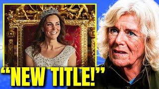 The Crown's New Era Kate Middleton Takes the Throne, Camilla Loses Her Title!