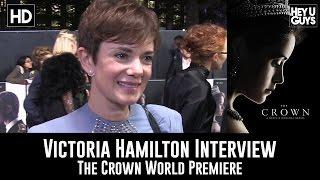 Victoria Hamilton World Premiere Interview - Netflix's The Crown