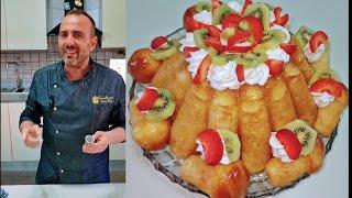 Torta Babà napoletano.Come fare l'impasto alla perfezione.Svelati i trucchi importanti del mestiere