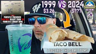 Ordering The Same Items Off A Taco Bell® Receipt From 1999 in 2024!  | theendorsement