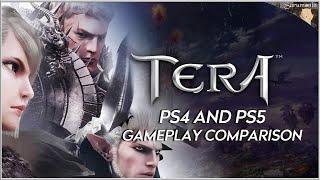 TERA - PS4 vs PS5 (Gameplay and Performance Comparison)