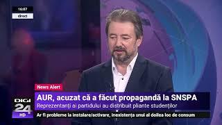 Pîrvulescu: Au ales să-și facă publicitate. Pe domnul Simion îl deranjează multe lucruri