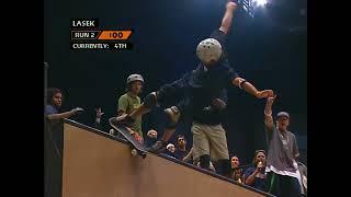 Bucky Lasek - X Games 2003 Skate Vert Gold Medal Run [1080p60 Upgrade]