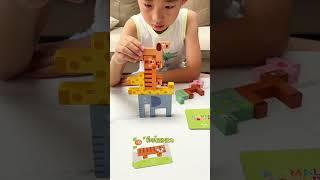 Fun and interesting animal balance stacking game. Stacking animals of different shapes high up i