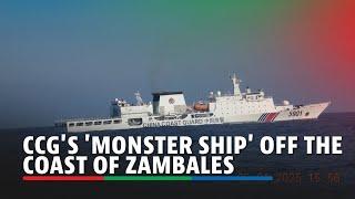 WATCH: PH Coast Guard issues radio challenge to China Coast Guard's 'monster ship' | ABS-CBN News