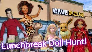 Lunch Break Doll Hunt at The Cave Roseville