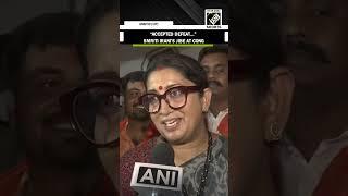 “Accepted defeat…” Smriti Irani’s jibe at Cong for not fielding any Gandhi family member from Amethi