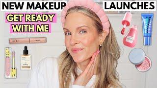 GRWM USING NEW VIRAL MAKEUP LAUNCHES 2025 | FIRST IMPRESSIONS | MILK MAKEUP GEL TINT SHADE 4 & MORE!