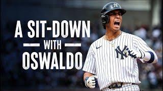 A Sit-Down with Oswaldo Cabrera | NEW YORK YANKEES 2024