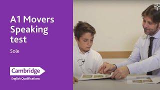 A1 Movers Speaking test – Sole | Cambridge English