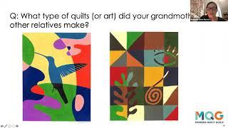 Textile Talk: Finding my Way Back Home - A Textile Odyssey, Presented by the Modern Quilt Guild