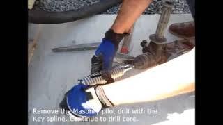 HOLER Dry Diamond Core Drill - demo