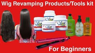 Wig Revamping Products/Tools For Beginners| Products You Must Have At Home For Revamping As Beginner