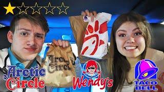 Trying the Least Popular Orders at Fast Food Restaurants!